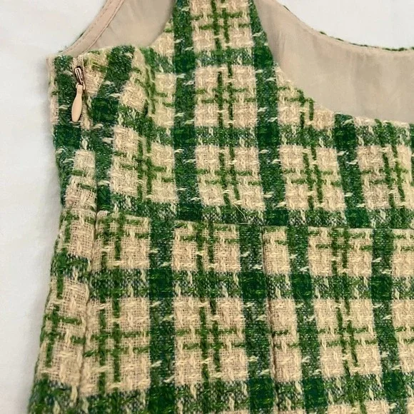 Urban Outfitters Womens Plaid Jumper Dress Sz S Twee Pinafore Mod Mini - Picture 7 of 11